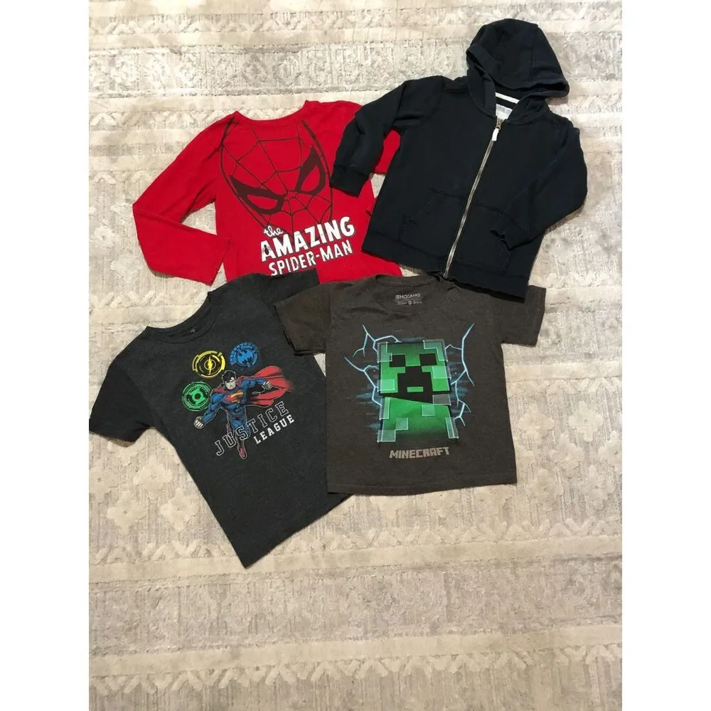 6/7 Boys Super Hero Bundle Play Clothes